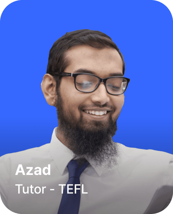 Azad - Tutor - TEFL