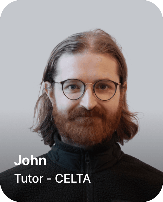 John - Tutor - CELTA